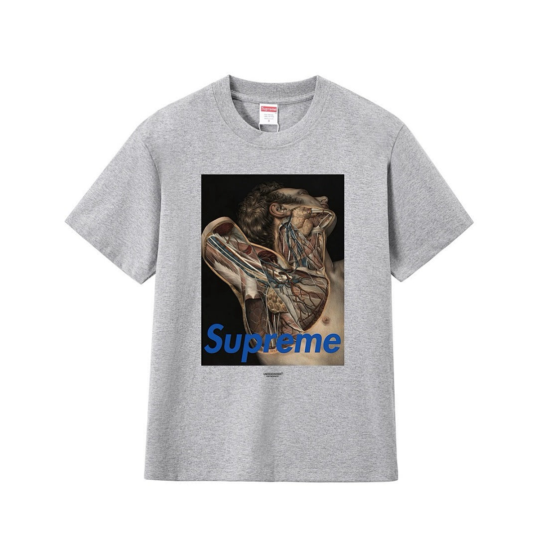 款号M201P40💰 Supreme Undercover Public Enemy联名解刨 人民公敌靶心短袖 宽松版型 采用260克精梳棉双纱 从面料到辅料全部三标齐全跟足ZP 进口松井公司浆料 - view 5
