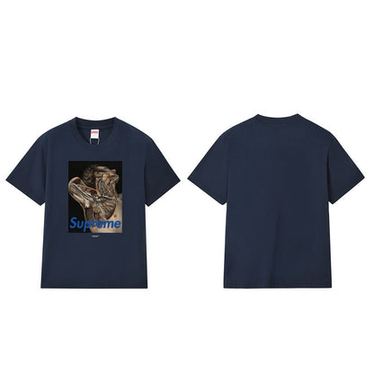 款号M201P40💰 Supreme Undercover Public Enemy联名解刨 人民公敌靶心短袖 宽松版型 采用260克精梳棉双纱 从面料到辅料全部三标齐全跟足ZP 进口松井公司浆料 - view 9