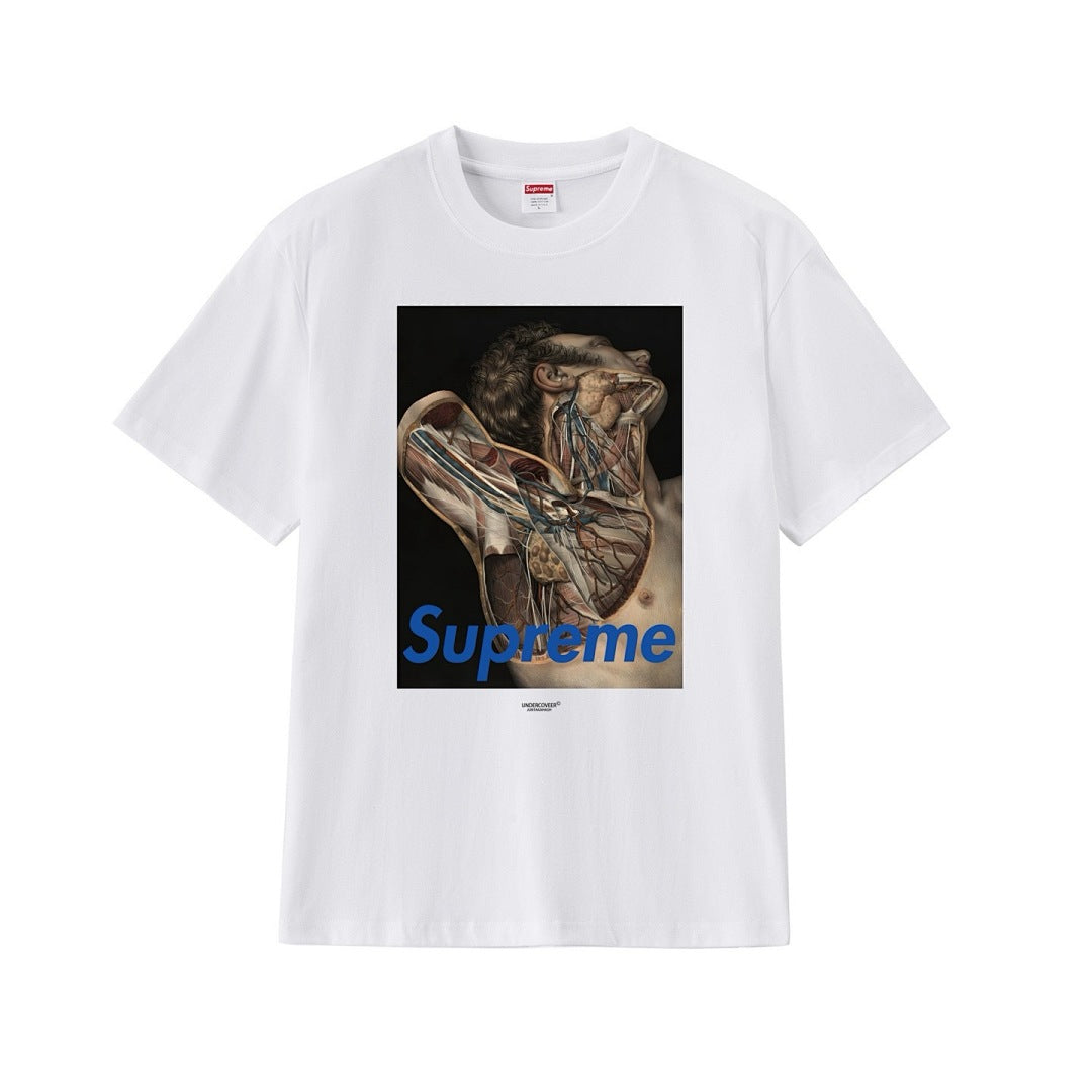 款号M201P40💰 Supreme Undercover Public Enemy联名解刨 人民公敌靶心短袖 宽松版型 采用260克精梳棉双纱 从面料到辅料全部三标齐全跟足ZP 进口松井公司浆料 - view 10