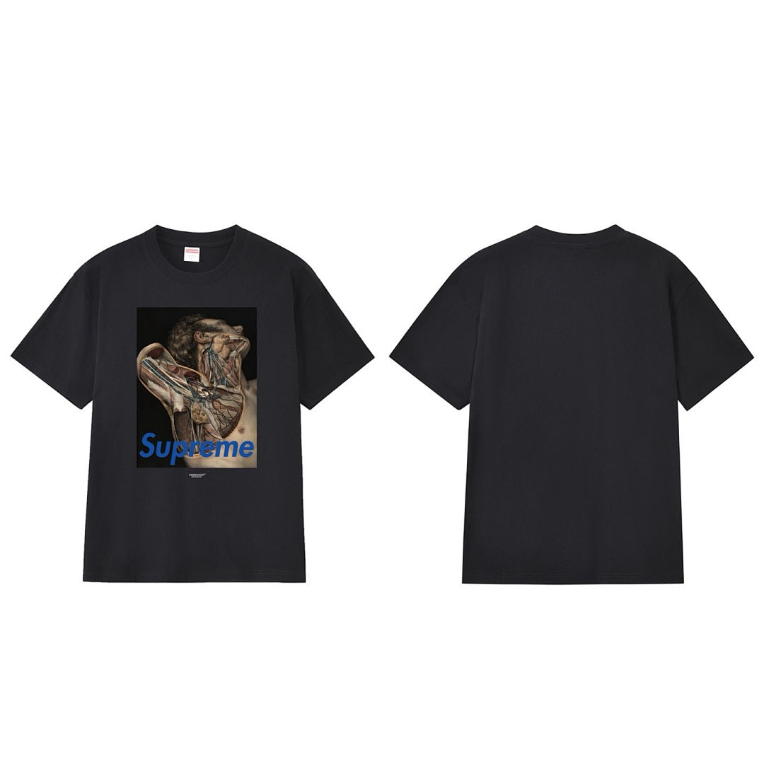 款号M201P40💰 Supreme Undercover Public Enemy联名解刨 人民公敌靶心短袖 宽松版型 采用260克精梳棉双纱 从面料到辅料全部三标齐全跟足ZP 进口松井公司浆料 - view 12